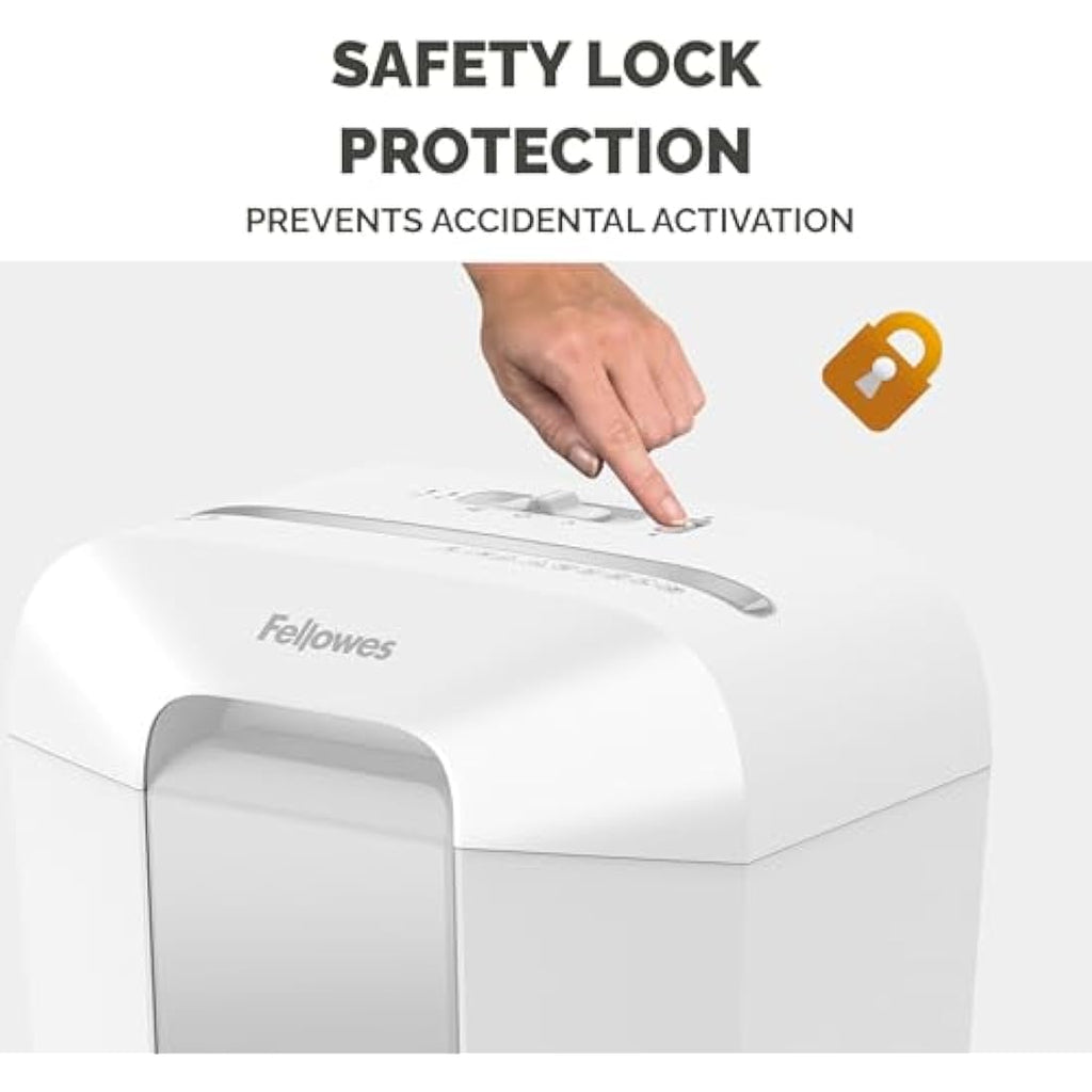 Fellowes Powershred LX70 Cross-Cut Paper Shredder - 11 Sheet, White