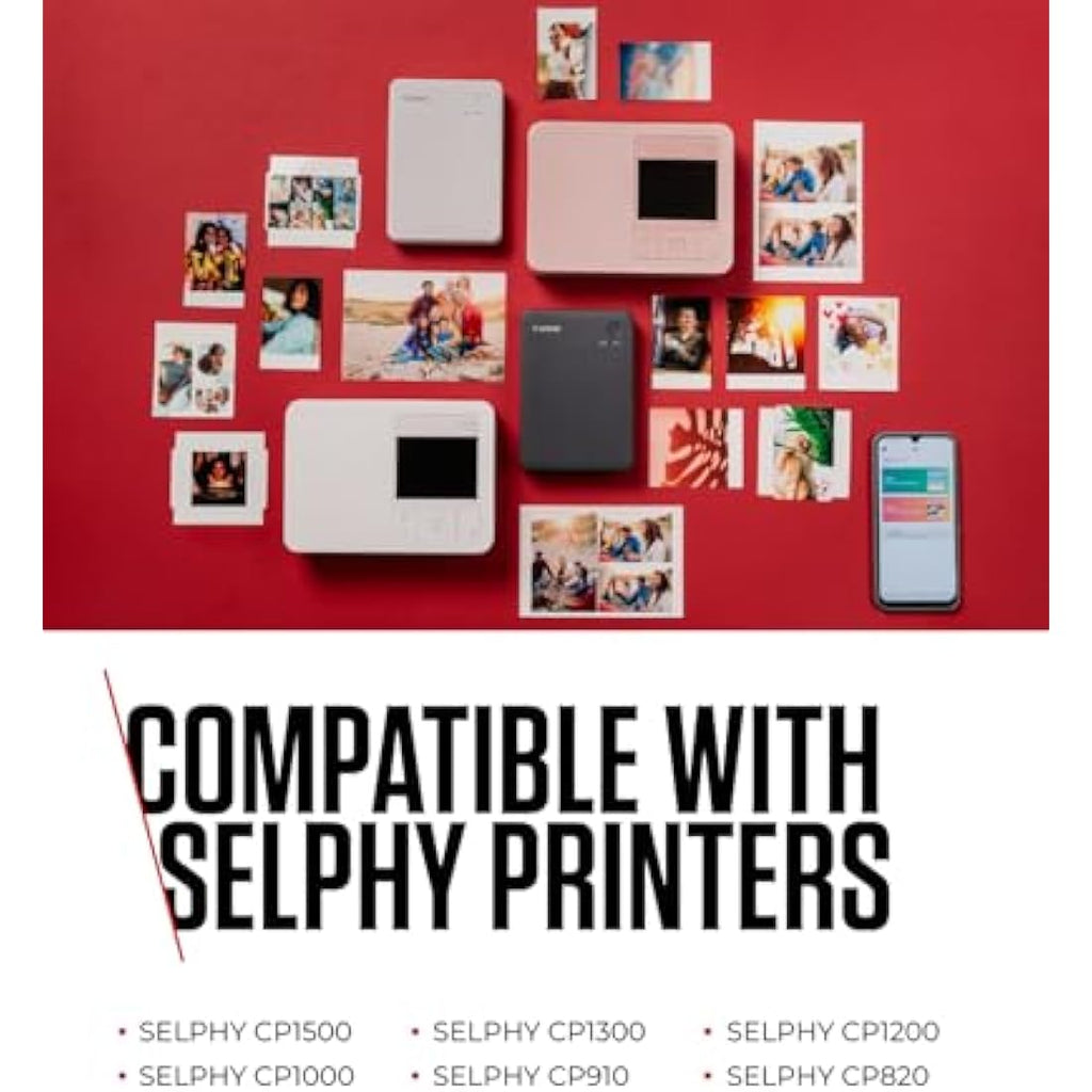 Canon SELPHY XS-20L Ink & Paper Set | 20 Sheets & 1 Cartridge