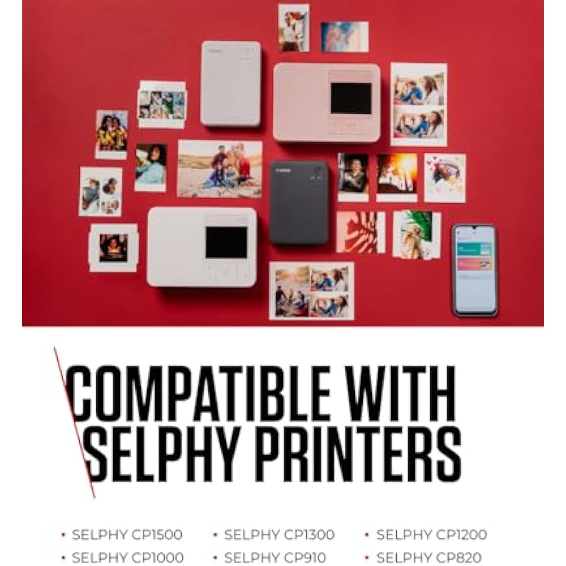 Canon SELPHY XS-20L Ink & Paper Set | 20 Sheets & 1 Cartridge