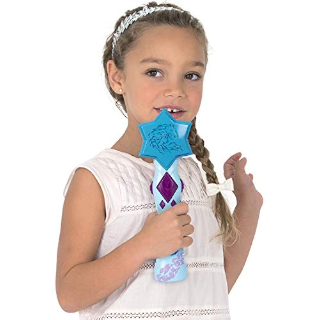 Disney Frozen Magic Micro Voice Recorder - Portable Musical Toy, Blue