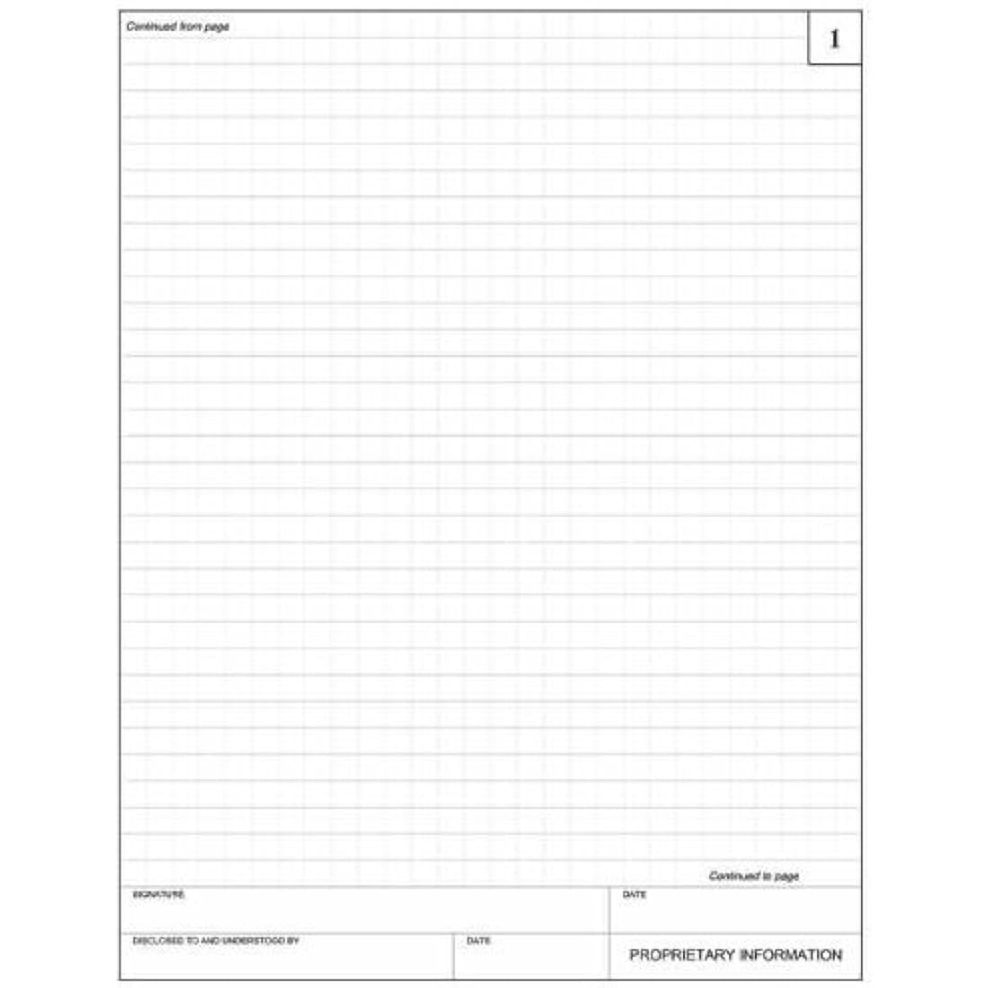 BookFactory Engineering Notebook – Red Hardbound 1/4" Grid Lab Journal