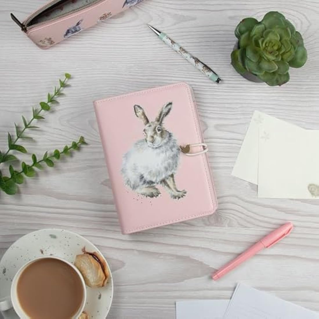 Wrendale Designs Mountain Hare Personal Organiser - Wildlife Art Planner