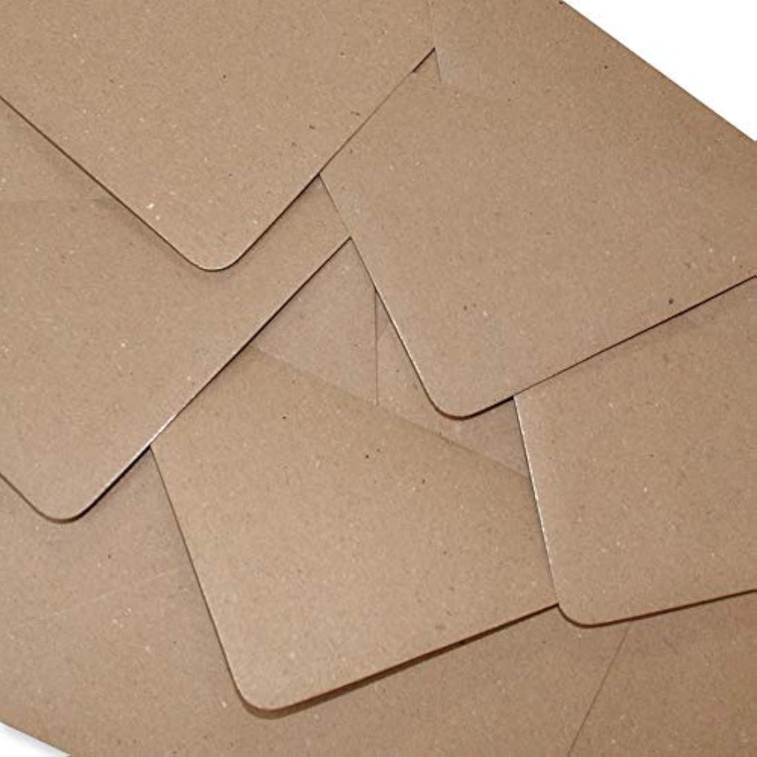 Jolof Store 6x6 Kraft Envelopes – Recycled Paper for Card Making