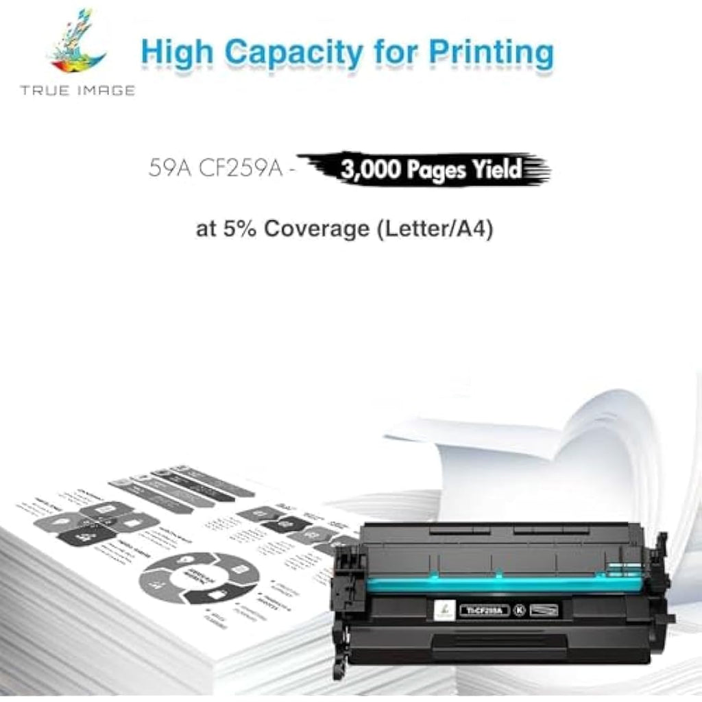 True Image CF259A Black Toner Cartridge for HP LaserJet Pro M404 M428