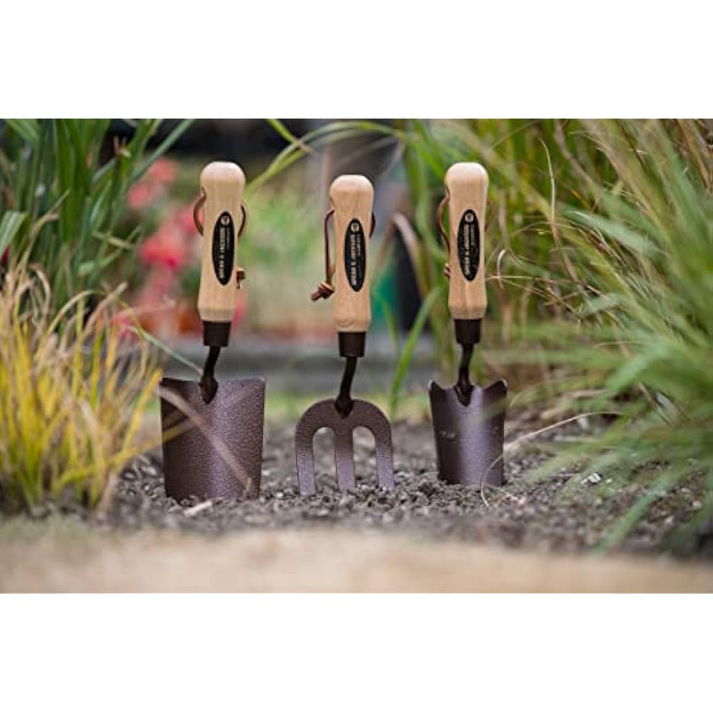 Spear & Jackson Elements 3 Piece Garden Tool Gift Set - Ash Wood