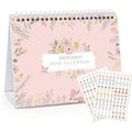 MOKANI 2025-2026 Desk Calendar | Small Academic Monthly Planner