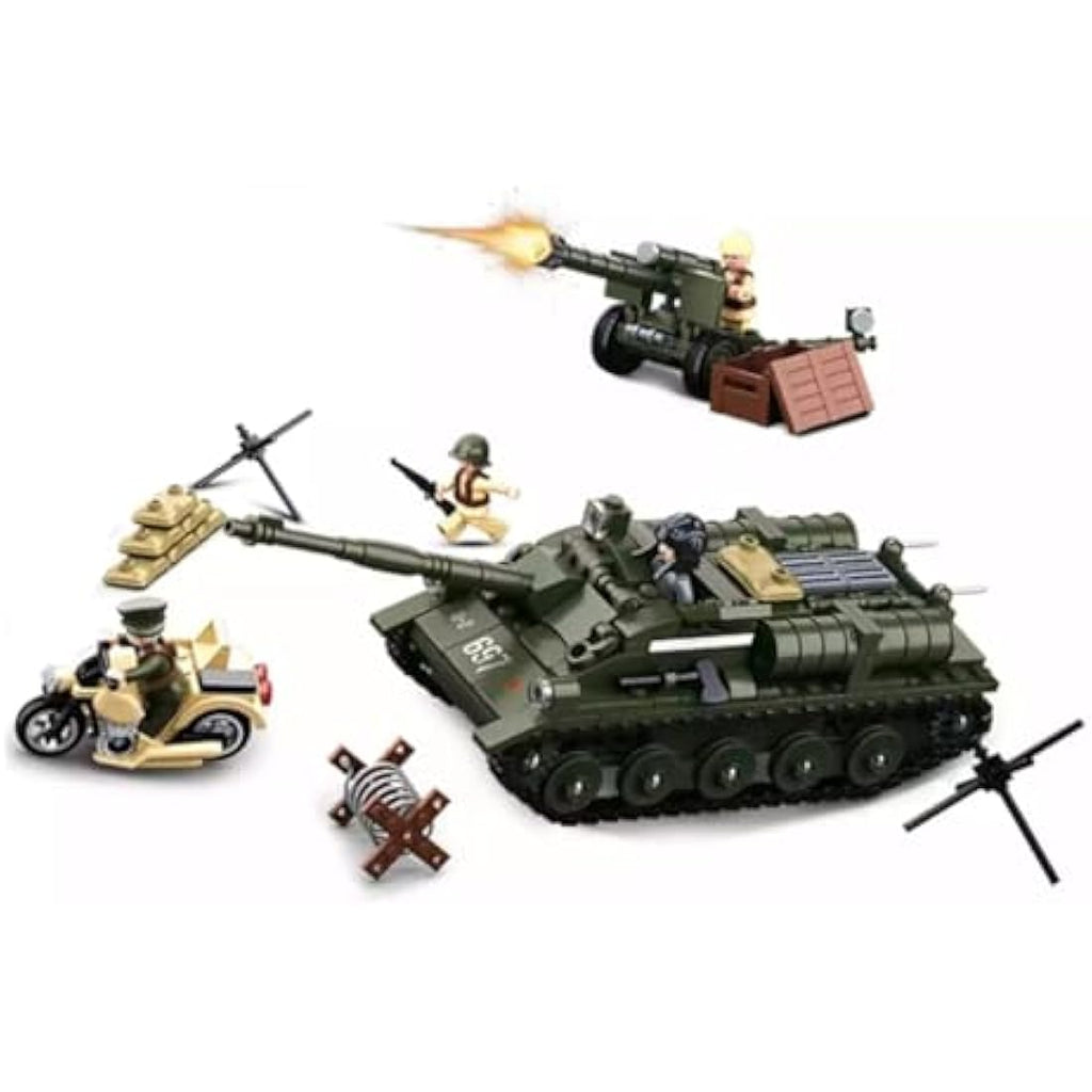 Sluban WWII Battle of Kursk Military Building Blocks Set - 998 Pieces