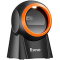 Eyoyo Hands-Free 2D Desktop Barcode Scanner | QR Reader for POS Systems