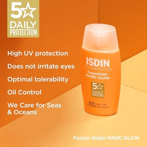 ISDIN Fotoprotector Fusion Water Magic Glow SPF 30 Facial Sunscreen