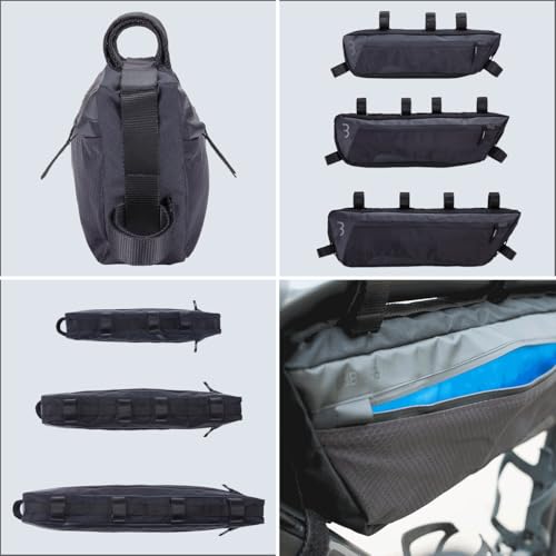 BBB Cycling MiddleMate Waterproof Frame Bag – Lightweight Nylon Bike Bag