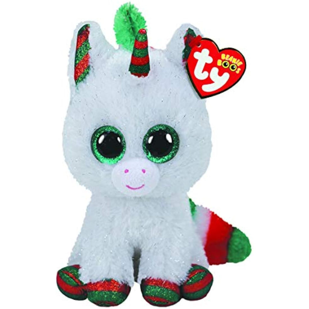 Ty Beanie Boos Snowfall Unicorn – 15cm Christmas Plush Animal Toy