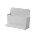 XINGYIYIJIA Wall Mounted Organizer Storage Box Remote Control Air Conditioner Storage Case Free Punch No Drilling Self Adhesive Media Organizer Hook - image 1