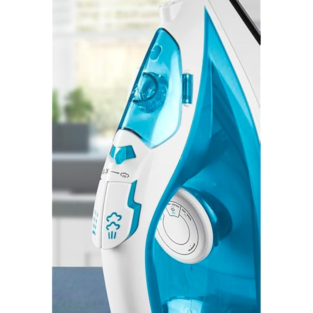 Swan 2-in-1 Cordless Steam Iron | 2800W Ceramic Soleplate – Blue