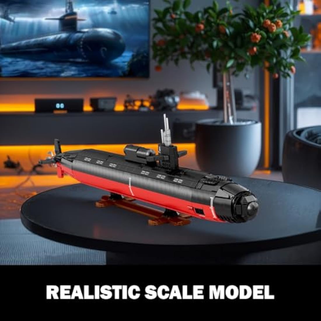JMBricklayer Los Angeles-class Nuclear Submarine Model Set - 2750PCS