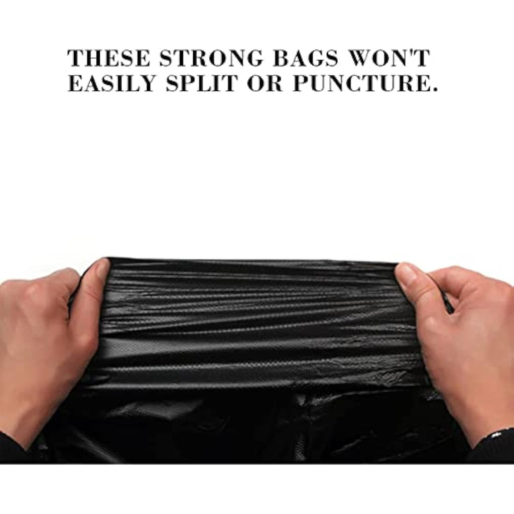 Homewise 100 Heavy Duty 240L Wheelie Bin Bags – Black Refuse Sacks