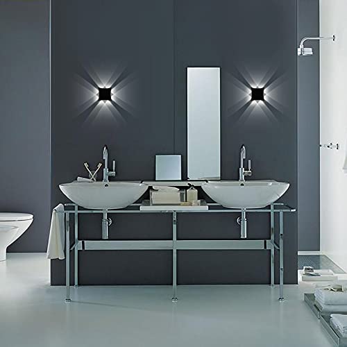 KAWELL 8W Modern LED Wall Light - IP65 Waterproof Aluminum Outdoor Sconce
