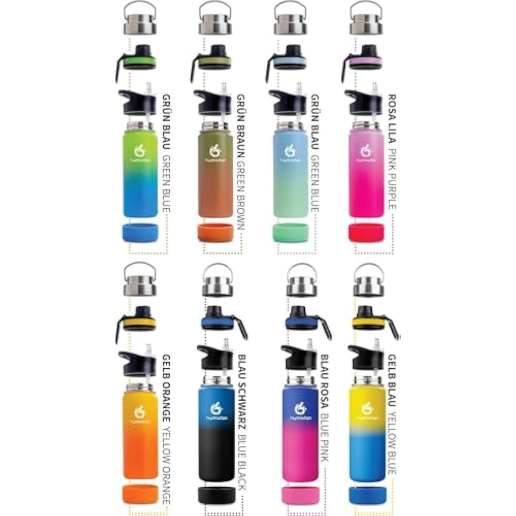 hydro2go Insulated Stainless Steel Water Bottle - 530ml Lagoon