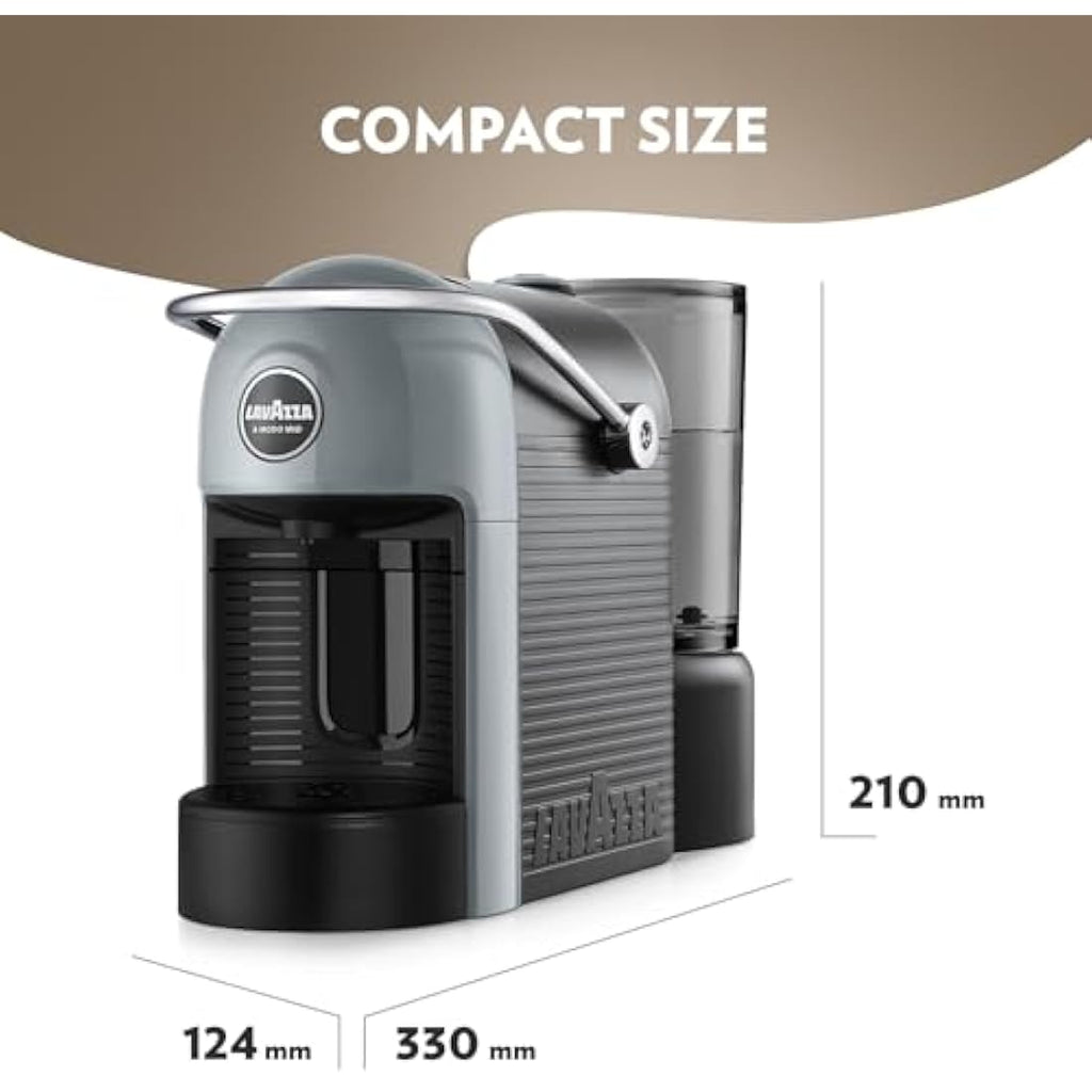 Lavazza A Modo Mio Jolie EVO Coffee Capsule Machine - Recycled Plastic - Grey