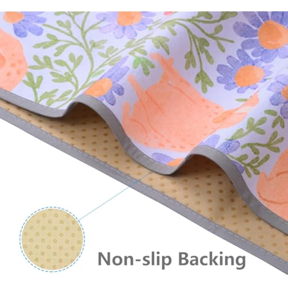 Splat Mat – 51" Waterproof Non-Slip High Chair Floor Mat