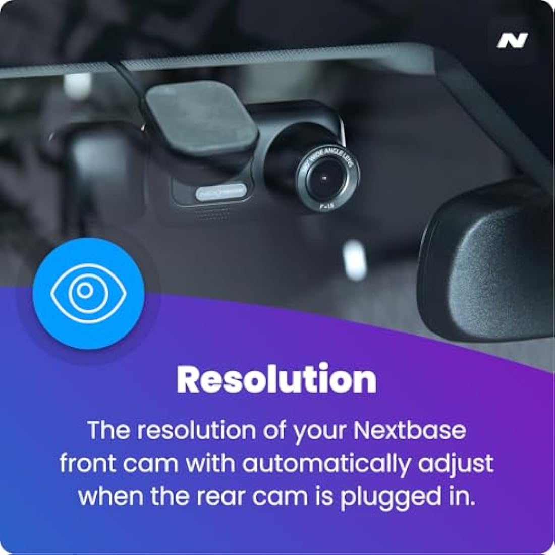 Nextbase Series 2 Rear View Dash Cam Module – 30° Telephoto Lens
