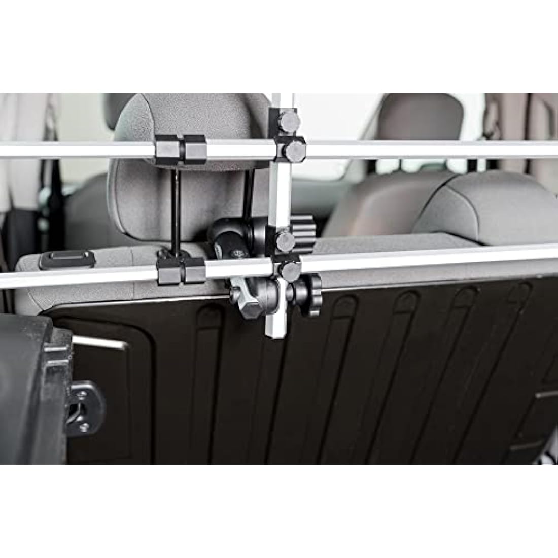 Trixie Car Grille Dog Guard – Adjustable Width 96-163cm – Silver/Black
