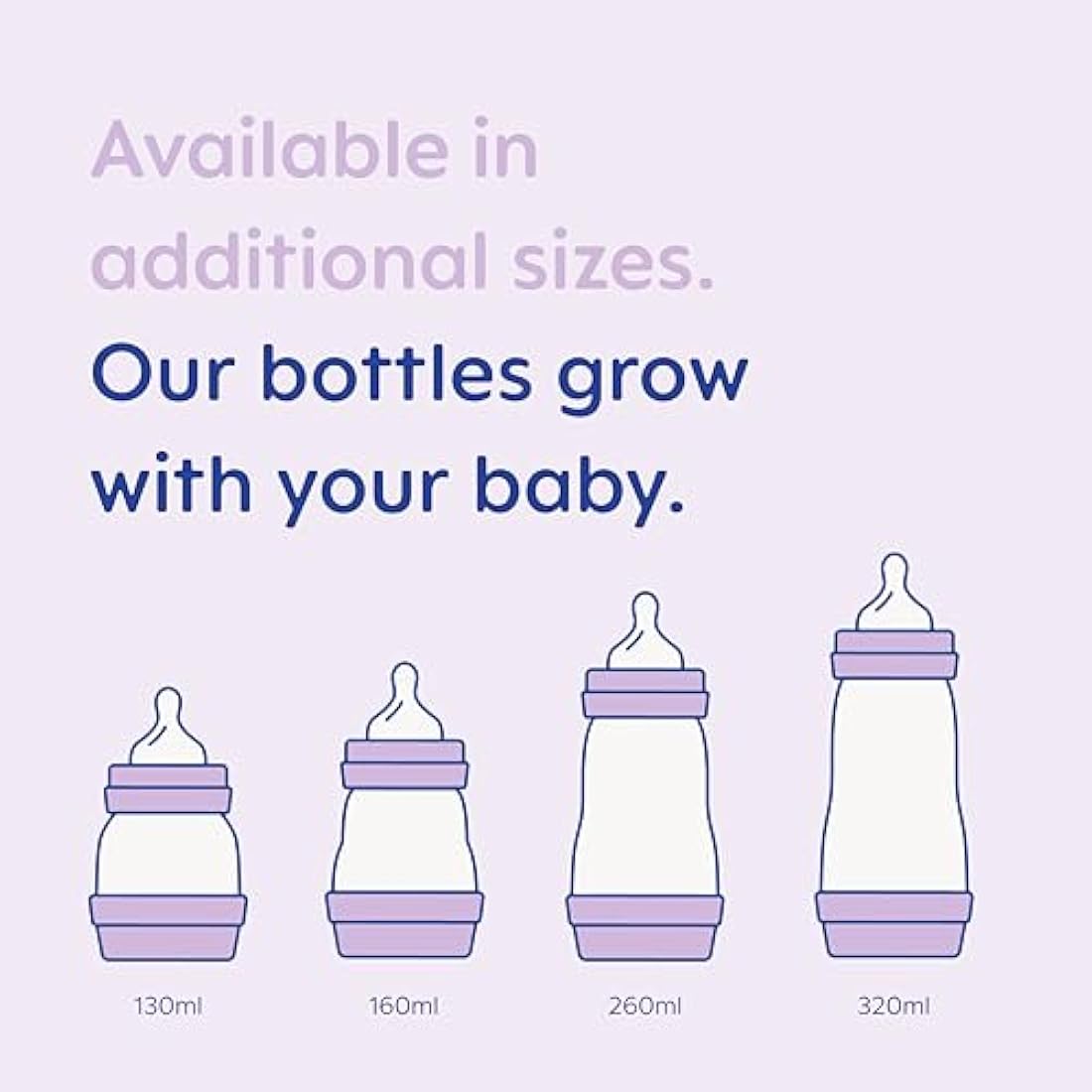 MAM Easy Start Anti-Colic Baby Bottles | 3 Pack | 160ml | Beige