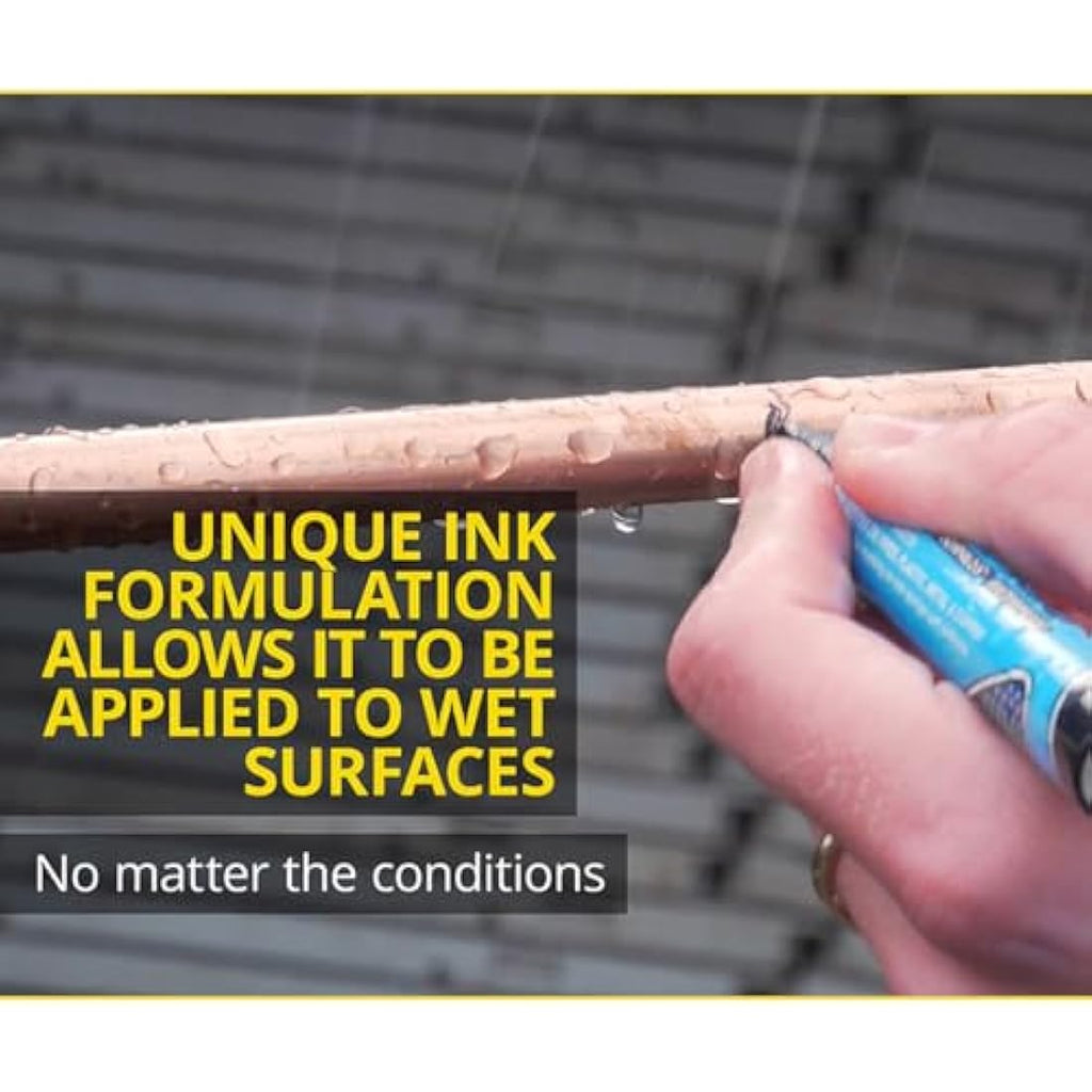 Artline Plumbers Permanent Markers | 1.5mm Bullet Tip | Black | Pack of 12