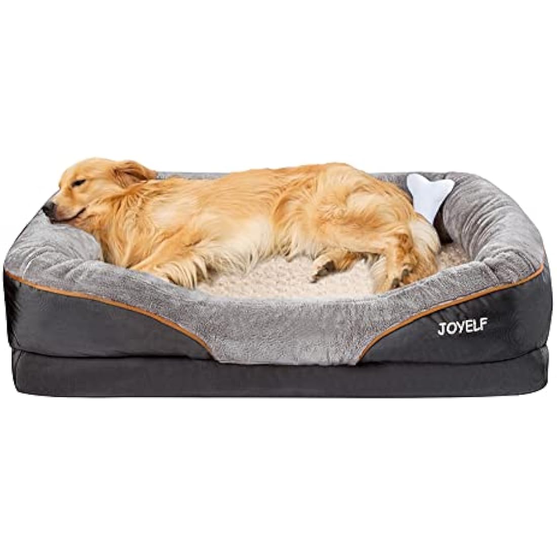 JOYELF XL Orthopedic Memory Foam Dog Bed – Waterproof Washable Sofa