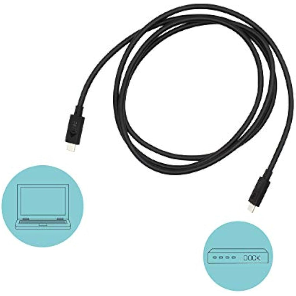 i-tec Thunderbolt 3 Cable 150cm | 40Gbps 100W USB-C Data & Video
