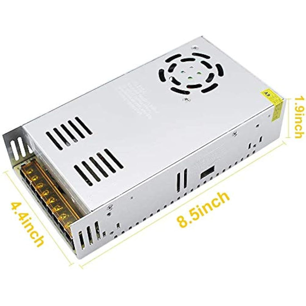 inShareplus 12V 37.5A 450W DC Regulated Switching Power Supply Transformer
