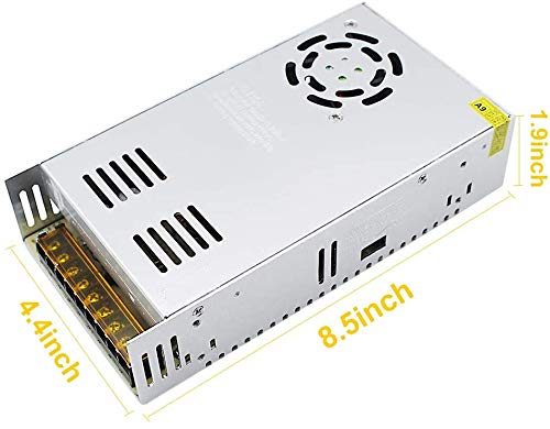 inShareplus 24V 18.75A 450W DC Switching Power Supply | LED Driver & Transformer