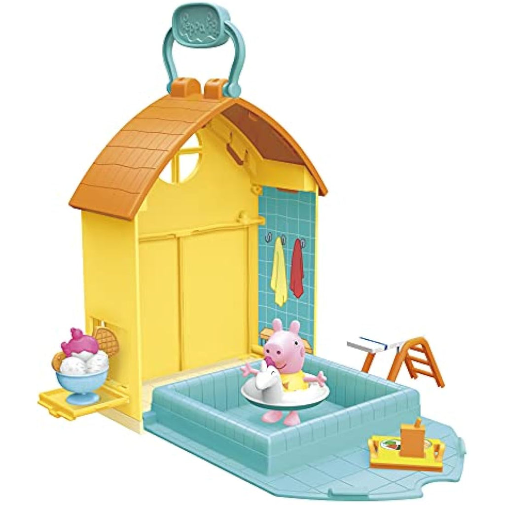 Peppa Pig Swimming Pool Fun Playset with Figure and 4 Accessories