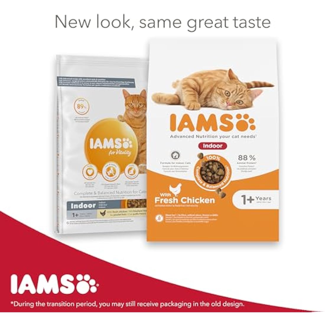 IAMS Indoor Complete Dry Cat Food Chicken 10kg | Hairball & Weight Control