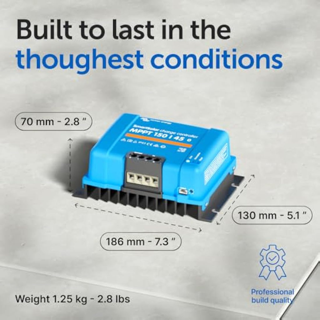 Victron Energy SmartSolar MPPT 150/45 Solar Charge Controller | Bluetooth
