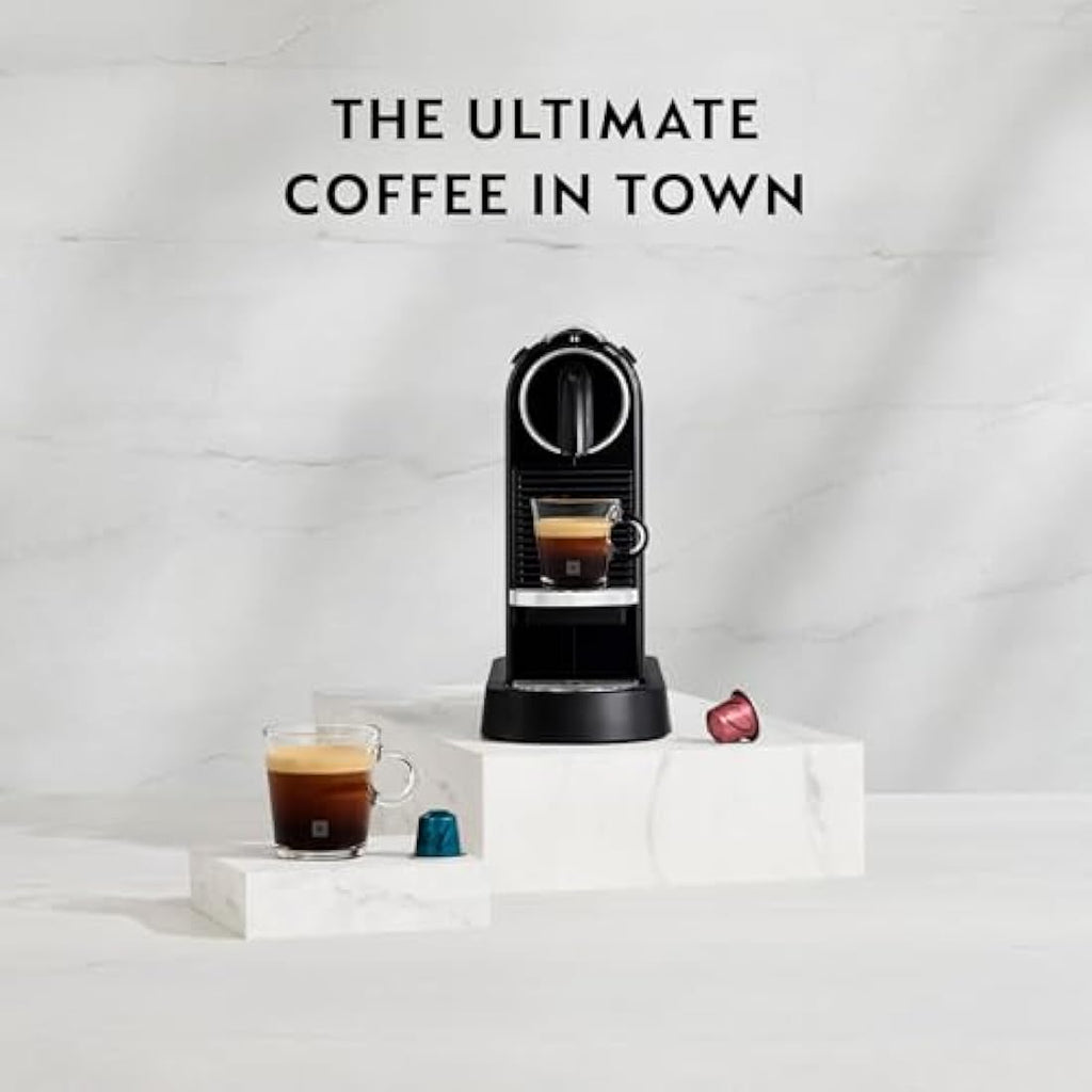 Nespresso CitiZ Coffee Machine by De'Longhi – Espresso Maker, Black