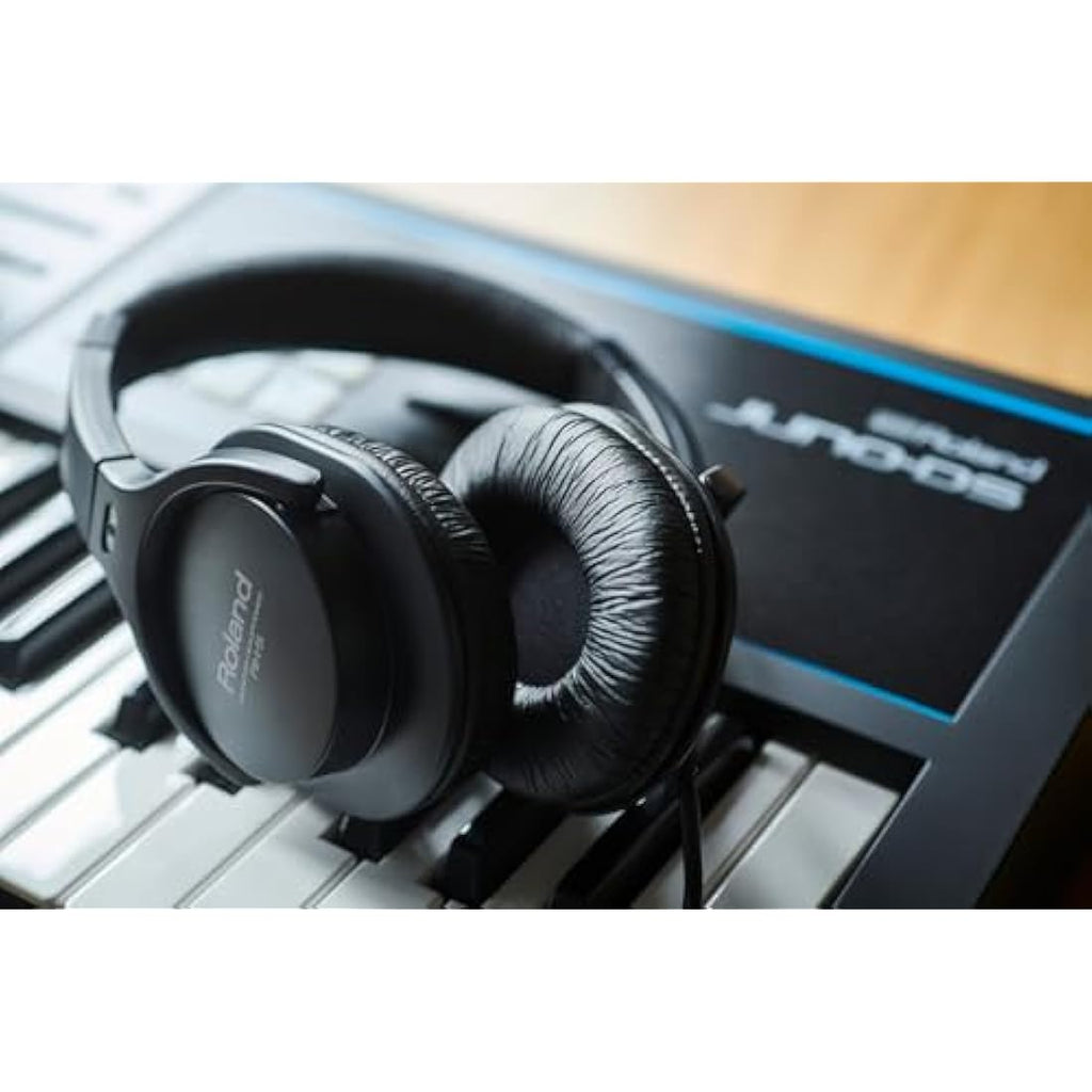 Roland RH-5 Over-Ear Closed-Back Monitor Headphones for Studio