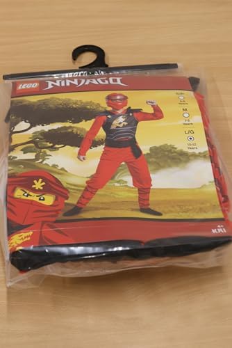 LEGO Ninjago Red Kai Costume – Official Kids Unisex Halloween Outfit