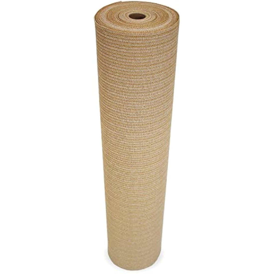 Coolaroo 90% UV Protection Shade Fabric – 12' x 50' Outdoor Privacy, Wheat