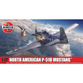 Airfix North American P-51D Mustang Model Plane Kit – 1:72 Scale