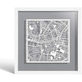 Jolof Store Dublin Marco de Papel para Mapas – Arte de Papel 9x9