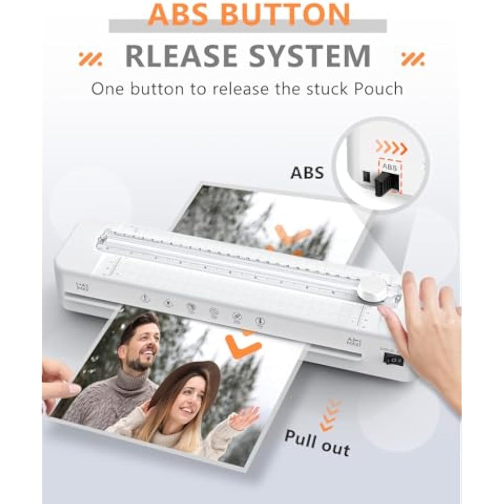 Raycial A3 Laminator Machine | Fast Warm-up Thermal & Cold Lamination