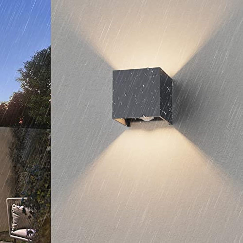 Klighten Outdoor Wall Light with Motion Sensor – 2PCS IP54 3000K