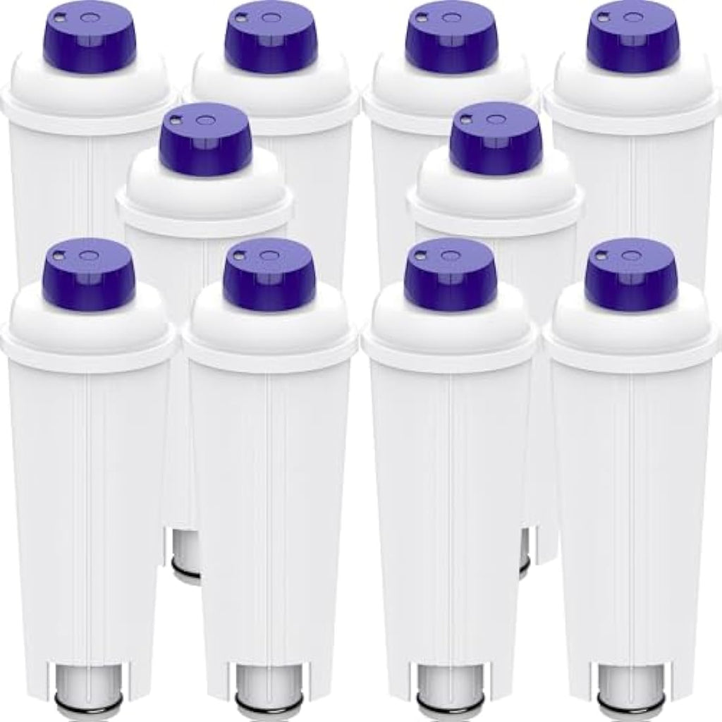 Aiitomg 10-Pack DLSC002 Water Filter for DeLonghi Coffee Machines