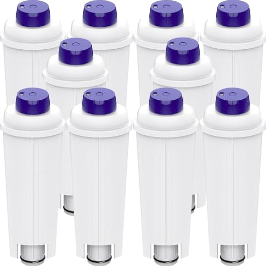 Aiitomg 10-Pack DLSC002 Water Filter for DeLonghi Coffee Machines