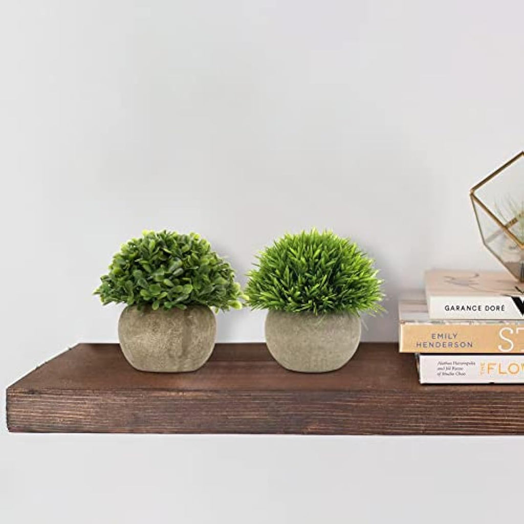 Jolof Store 3-Piece Artificial Potted Plants – Realistic Faux Greenery