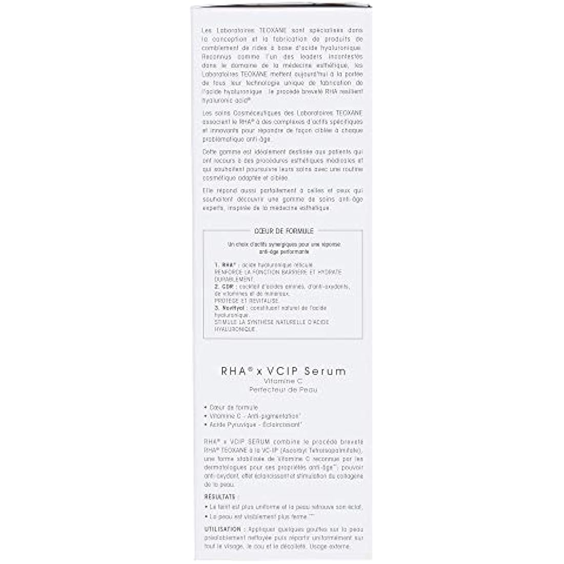 Teoxane RHA VCIP Vitamin C & Hyaluronic Acid Brightening Serum 30ml