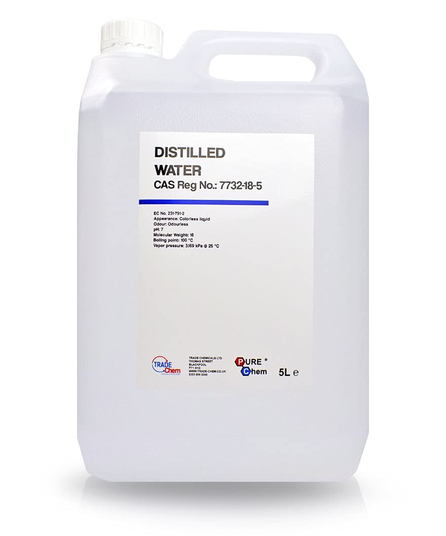 Pure Chem Distilled Water – 5L Lab Grade Purified Water | Jolof Store