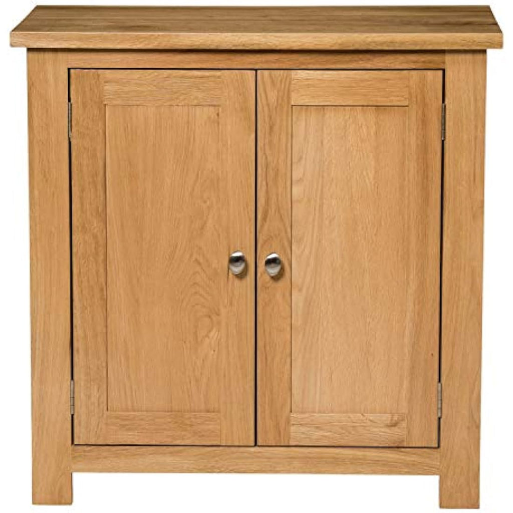 Hallowood Waverly Small Oak Sideboard – 2 Door Solid Wood Cabinet