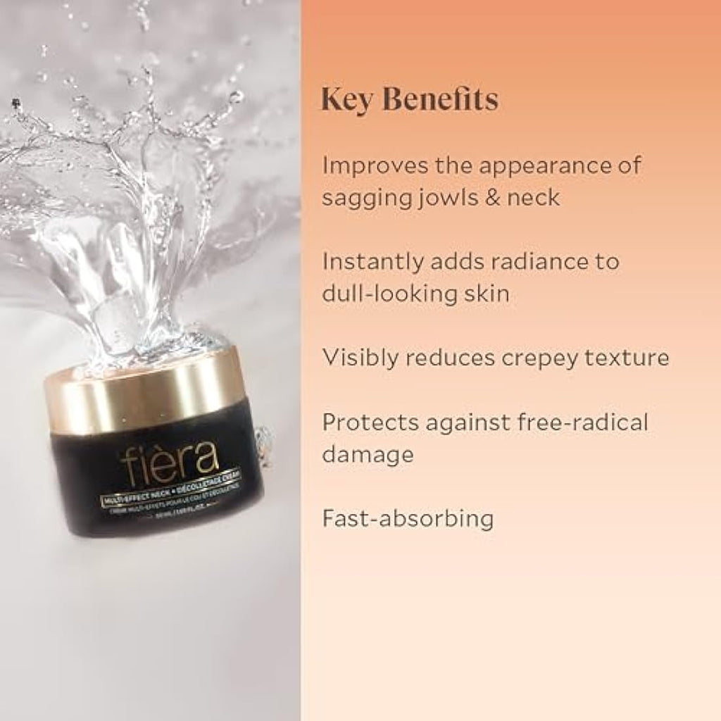 Fièra Neck Firming & Tightening Cream | Anti-Aging Moisturizer - 50ml