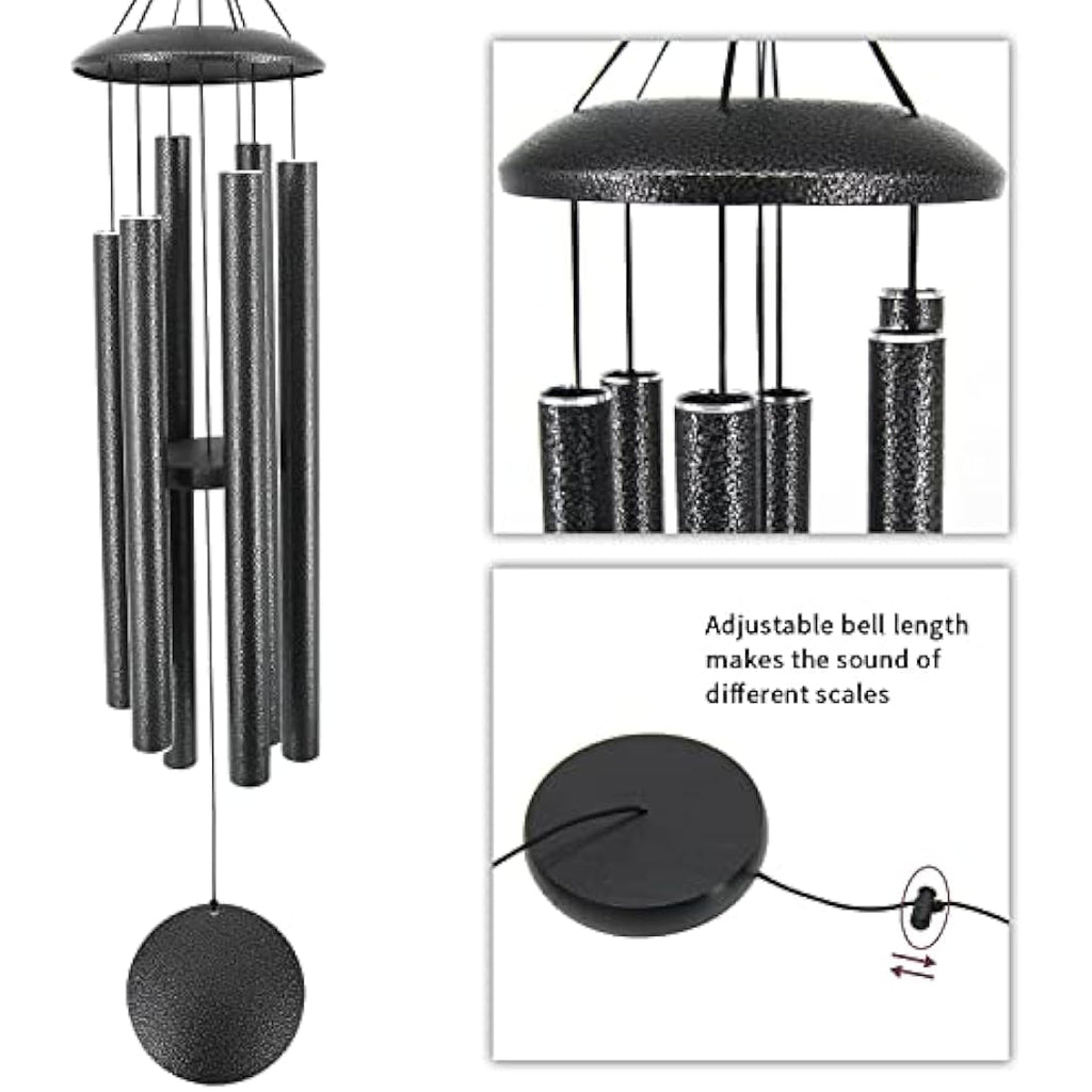 ASTARIN 45-Inch Memorial Wind Chimes | Deep Tone Metal Outdoor Decor